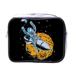 Astronaut Planet Space Science Mini Toiletries Bag (one Side) by Wegoenart