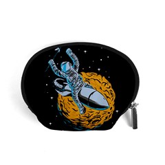 Astronaut Planet Space Science Accessory Pouch (small) by Wegoenart