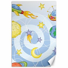 Science Fiction Outer Space Canvas 20  X 30 