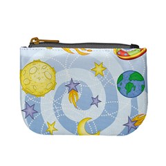 Science Fiction Outer Space Mini Coin Purse by Wegoenart