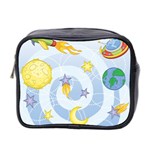 Science Fiction Outer Space Mini Toiletries Bag (Two Sides) Front