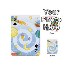 Science Fiction Outer Space Playing Cards 54 Designs (mini) by Wegoenart