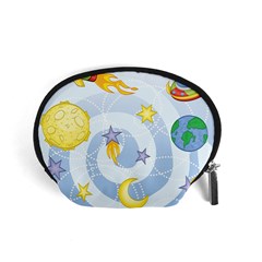 Science Fiction Outer Space Accessory Pouch (small) by Wegoenart