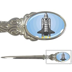 Rocket Shuttle Spaceship Science Letter Opener