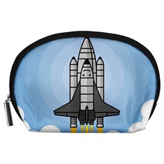 Rocket Shuttle Spaceship Science Accessory Pouch (large)