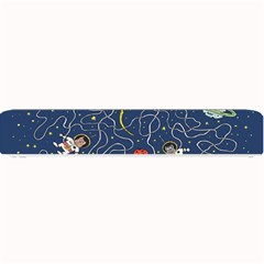 Cat Cosmos Cosmonaut Rocket Small Bar Mats by Wegoenart