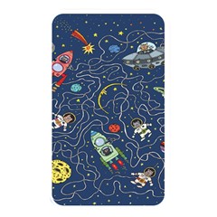 Cat Cosmos Cosmonaut Rocket Memory Card Reader (rectangular)