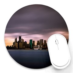 Sydney Australia Travel Oceania Round Mousepads by Wegoenart