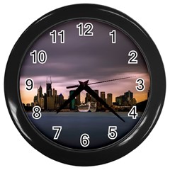 Sydney Australia Travel Oceania Wall Clock (black)