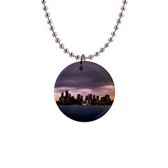 Sydney Australia Travel Oceania 1  Button Necklace by Wegoenart