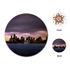 Sydney Australia Travel Oceania Playing Cards Single Design (round)