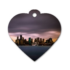 Sydney Australia Travel Oceania Dog Tag Heart (one Side) by Wegoenart