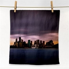 Sydney Australia Travel Oceania Face Towel by Wegoenart