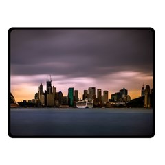 Sydney Australia Travel Oceania Fleece Blanket (small) by Wegoenart