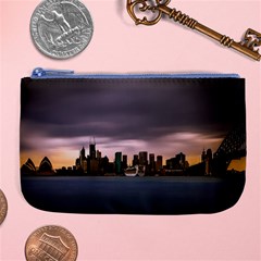 Sydney Australia Travel Oceania Large Coin Purse by Wegoenart