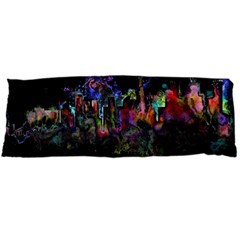 Grunge Paint Splatter Splash Ink Body Pillow Case (dakimakura) by Wegoenart