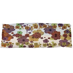 Multicolored Floral Collage Print Body Pillow Case (dakimakura) by dflcprintsclothing