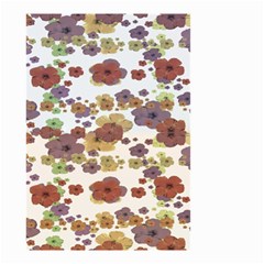 Multicolored Floral Collage Print Small Garden Flag (two Sides) by dflcprintsclothing