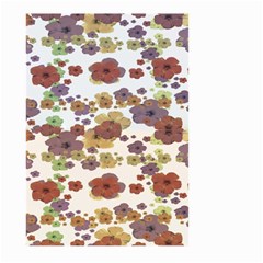 Multicolored Floral Collage Print Large Garden Flag (two Sides) by dflcprintsclothing