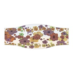 Multicolored Floral Collage Print Stretchable Headband by dflcprintsclothing