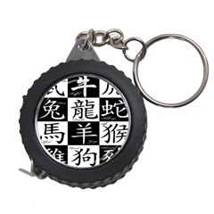 Chinese Signs Of The Zodiac Measuring Tape by Wegoenart