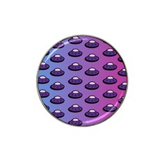 Ufo Alien Pattern Hat Clip Ball Marker by Wegoenart