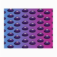 Ufo Alien Pattern Small Glasses Cloth by Wegoenart