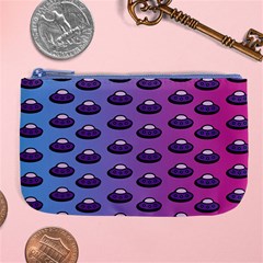 Ufo Alien Pattern Large Coin Purse by Wegoenart