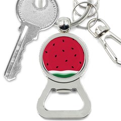 Minimalist Summer Watermelon Wallpaper Bottle Opener Key Chain