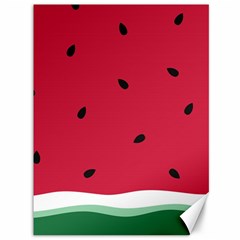 Minimalist Summer Watermelon Wallpaper Canvas 36  x 48 