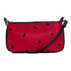 Minimalist Summer Watermelon Wallpaper Shoulder Clutch Bag