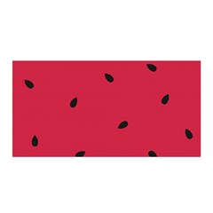 Minimalist Summer Watermelon Wallpaper Satin Wrap by Nexatart