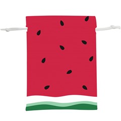 Minimalist Summer Watermelon Wallpaper  Lightweight Drawstring Pouch (xl) by Nexatart