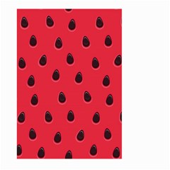 Seamless Watermelon Surface Texture Large Garden Flag (two Sides) by Nexatart