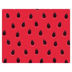 Seamless Watermelon Surface Texture Double Sided Flano Blanket (medium)  by Nexatart