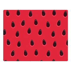 Seamless Watermelon Surface Texture Double Sided Flano Blanket (large)  by Nexatart