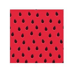 Seamless Watermelon Surface Texture Small Satin Scarf (square) by Nexatart