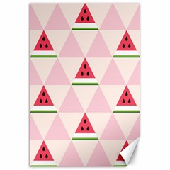 Seamless Pattern Watermelon Slices Geometric Style Canvas 20  X 30 