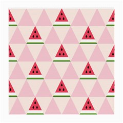 Seamless Pattern Watermelon Slices Geometric Style Medium Glasses Cloth by Nexatart