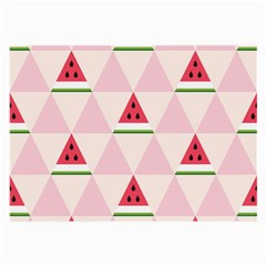 Seamless Pattern Watermelon Slices Geometric Style Large Glasses Cloth by Nexatart