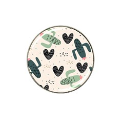 Cute Cactus Plants Seamless Pattern With Children Drawing Baby Kids Apparel Fashion Hat Clip Ball Marker (10 Pack) by Nexatart