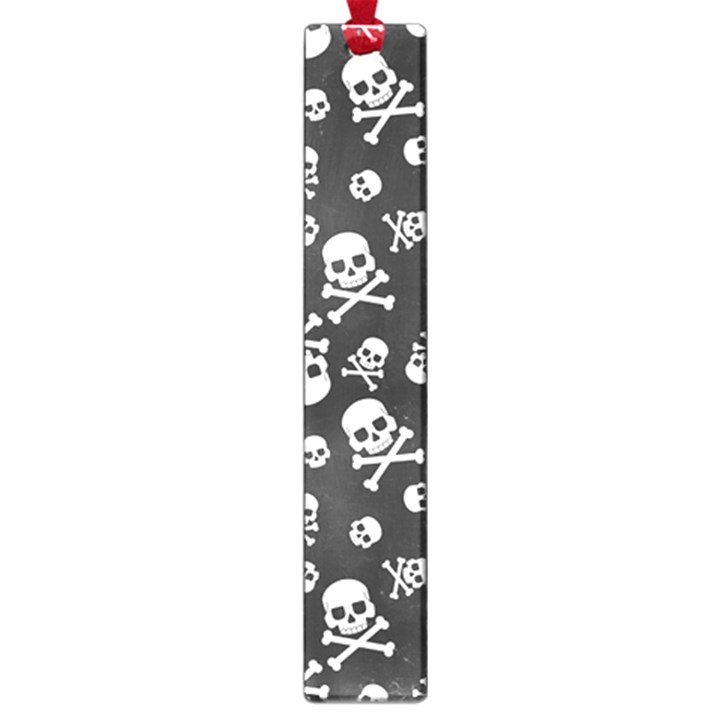 Skull Crossbones Seamless Pattern Holiday Halloween Wallpaper Wrapping Packing Backdrop Large Book Marks