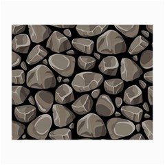 Rock Stone Seamless Pattern Small Glasses Cloth by Nexatart