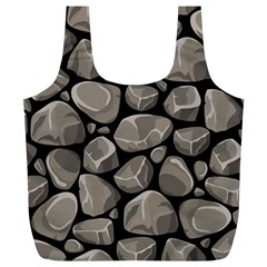 Rock Stone Seamless Pattern Full Print Recycle Bag (xl) by Nexatart