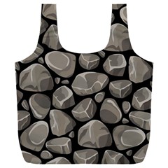 Rock Stone Seamless Pattern Full Print Recycle Bag (xxl)