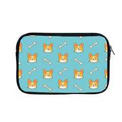 Cute Corgi Dog Face Pattern Apple Macbook Pro 13  Zipper Case by Nexatart