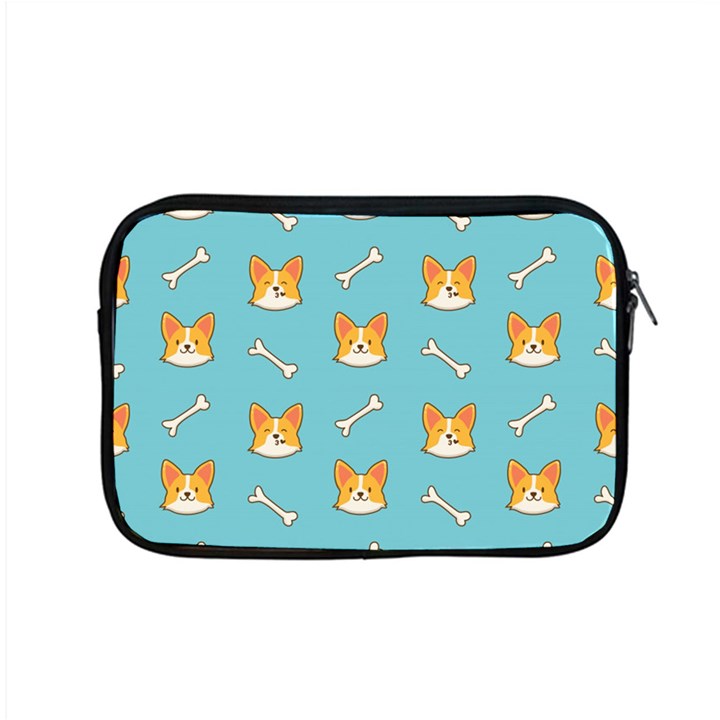 Cute Corgi Dog Face Pattern Apple MacBook Pro 15  Zipper Case