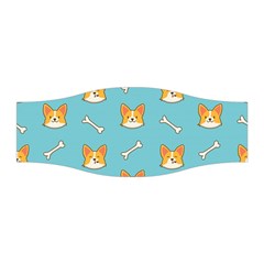 Cute Corgi Dog Face Pattern Stretchable Headband by Nexatart