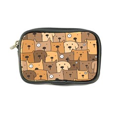 Cute Dog Seamless Pattern Background Coin Purse