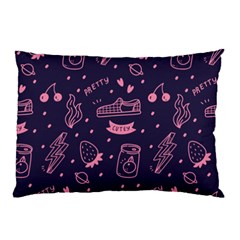 Various Cute Girly Stuff Seamless Pattern Pillow Case (two Sides) by Nexatart